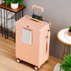 Front Hook Trolley Luggage Case for Students, Large Capacity Travel Case, Secure Men's Password Suitcase