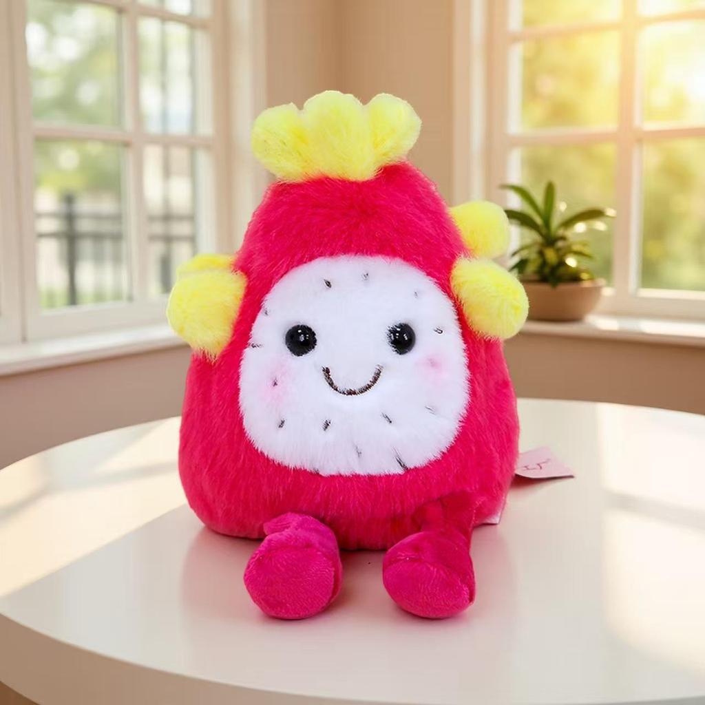 Xiang Dundun Happy Land Raccoon Plush Doll - Cute Trendy Desktop Companion