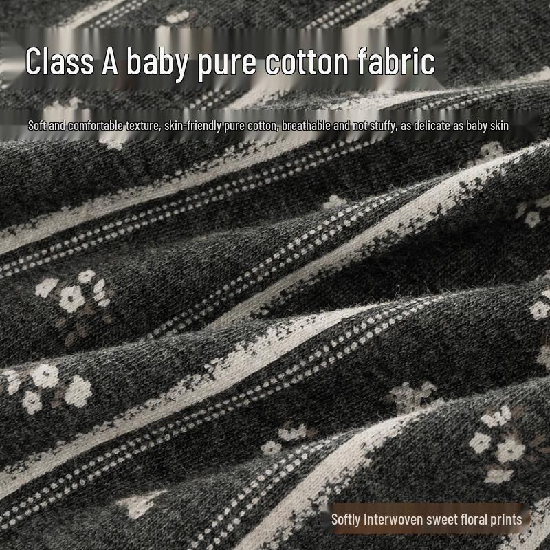 Women's Pure Cotton Antibacterial Floral Mid-Waist Briefs Multi-Pack