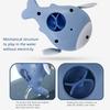 3Pcs Kids Bath Dolphin Toy Swimming Clockwork Dolls Play Water Fun Bathing Cute Fun Children Bathroom Shower Bathtub Animals Toy
