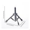 Desktop Audio Device FullmetalMetal Tabletop Mic Stand Compact Tripod for Podcasters,