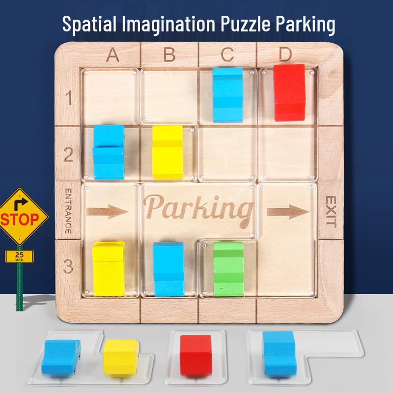 

Игрушка-головоломка «Парковочный лабиринт Хуажун Дао» для малышей
