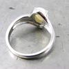 Silver Ring 'Goddess Opal' White Silver (rhodium) - 9x7 Mm