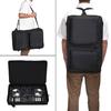 DJ Disc Player Controller Storage Bag Padded Compartment with Individual Pockets