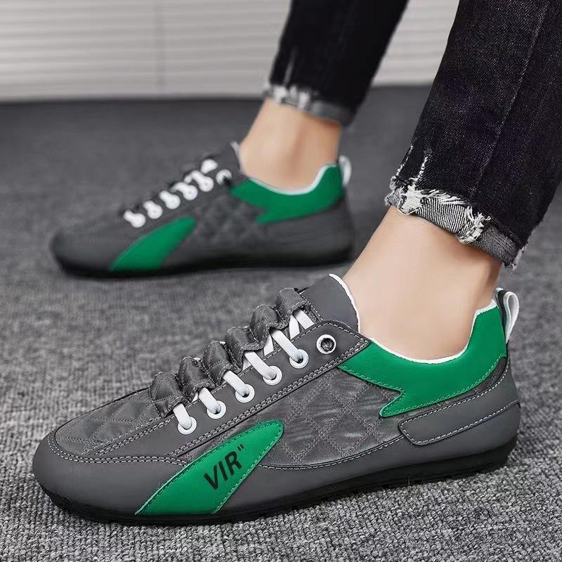 New Korean Style Fashion Casual Sports Shoes Soft Bottom Breathable Shoes Men's Lightweight Slip-on Forrest Gump Shoes