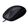 Logitech M100 Wired Optical Mouse Black