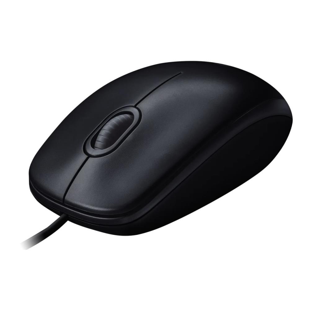 Logitech M100 Wired Optical Mouse Black