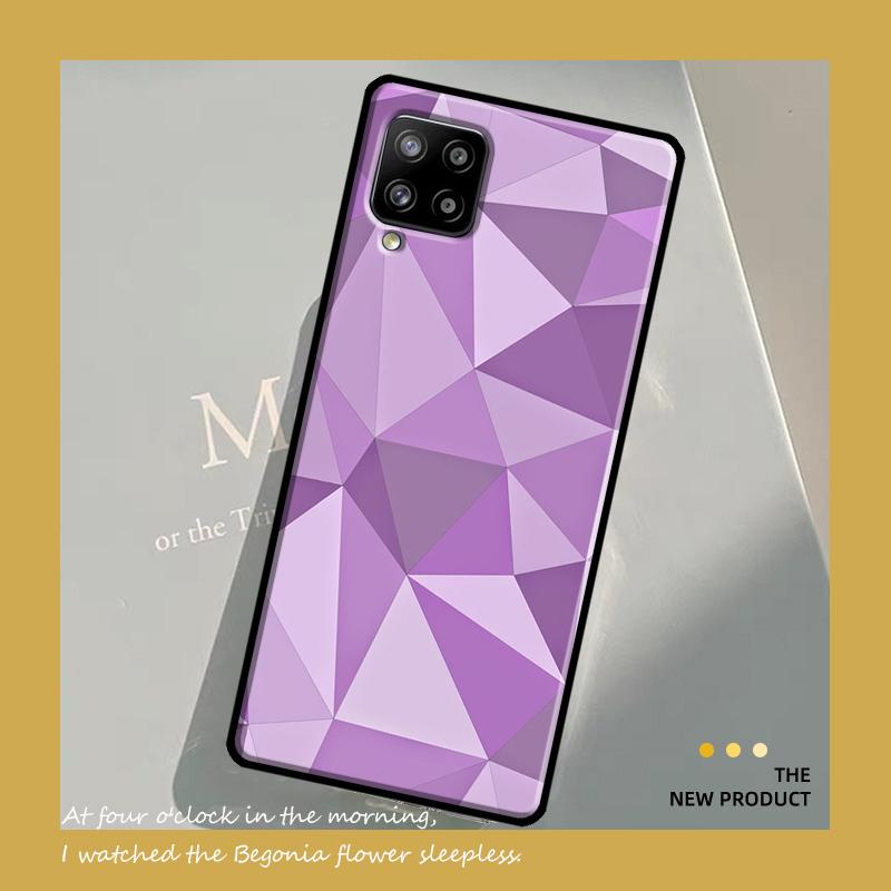 Geometric Abstract Crystal Case For Samsung Galaxy A54 A34 A52 A32 A22 A12 A13 A14 A23 A33 A53 A73 A51 A71 Cover