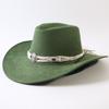 Popular European and American Classic Big-brimmed Western Cowboy Hat Men's and Women's Outdoor Fashion Anti-sun Cowboy Hat Jazz Hat