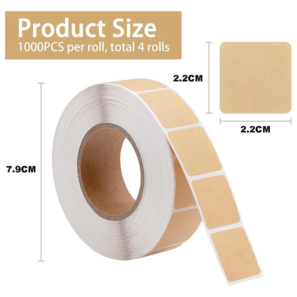 4000 Pieces Target Pasting Tape for Marking Shots On Glass, Paper, Target Repair