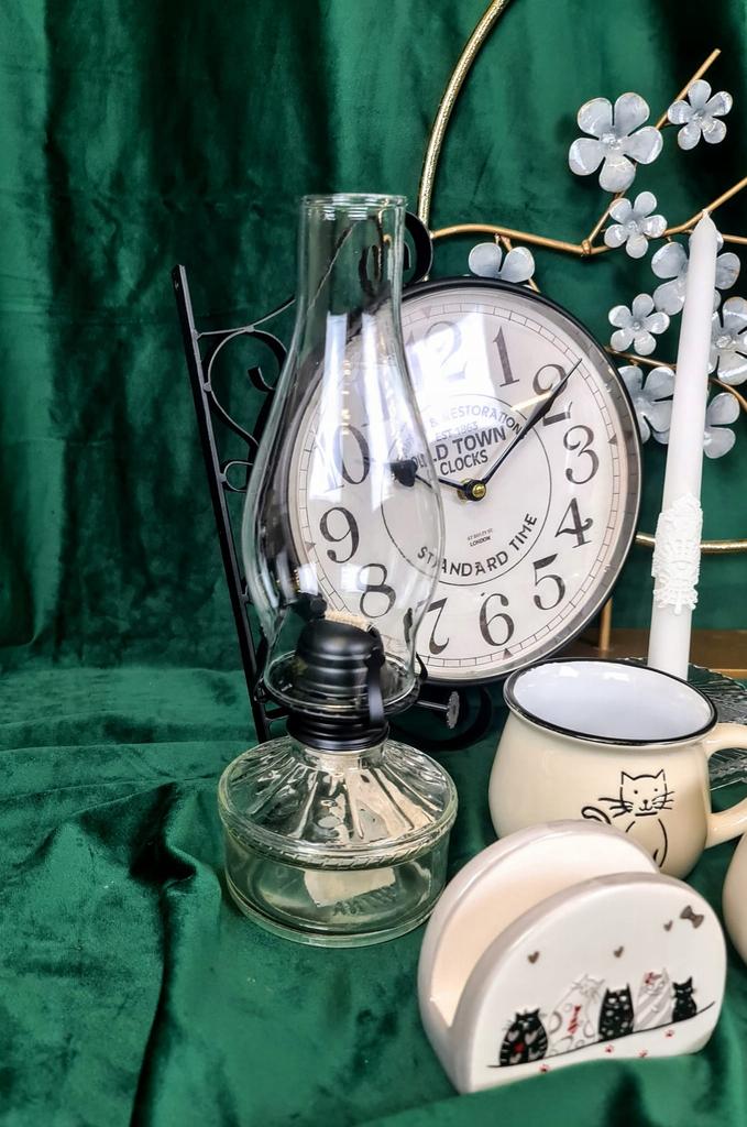 Oil Lamp with Cotton Wick 30