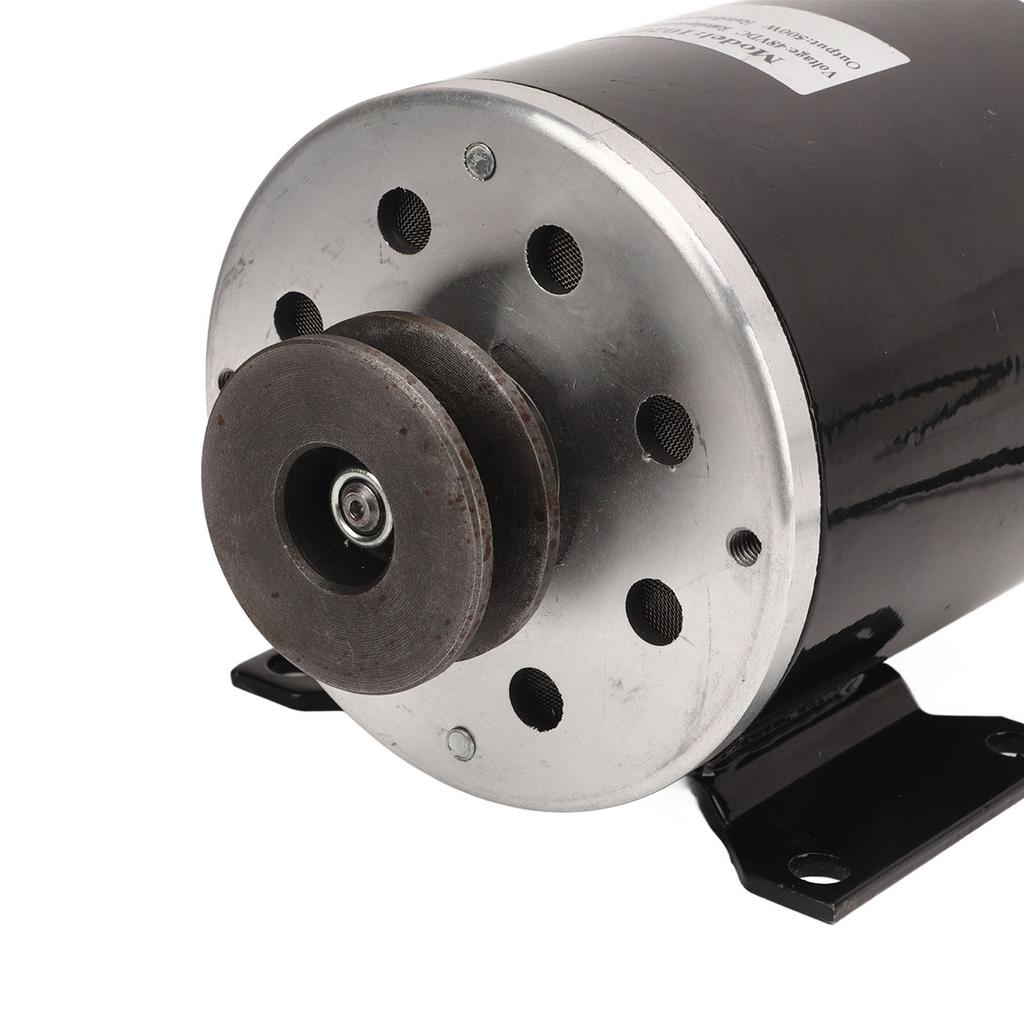 500W 48V Electric Pulley Motor Aluminum Alloy Brushed Electric Motor Low Noise DC Electric Motor