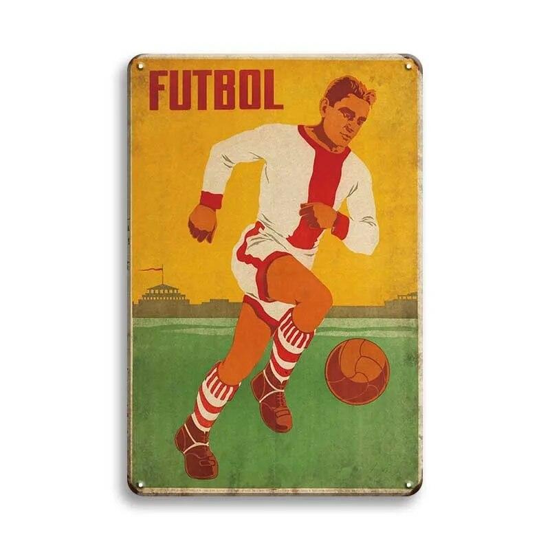 Skiing Baseball Metal Sign Austria Vintage Posters Sport Club Ski Metal Plaque Decorative Metal Plate Iron Painting Sport Wall