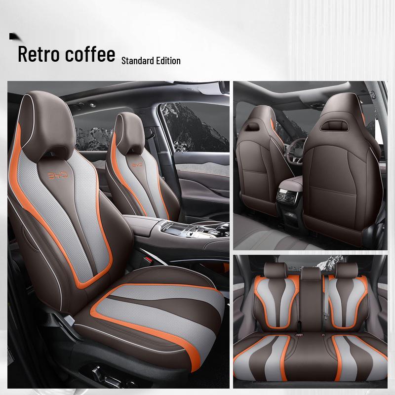 DJGY All-Season Sports Leather Seat Cover for BYD Frigate 07