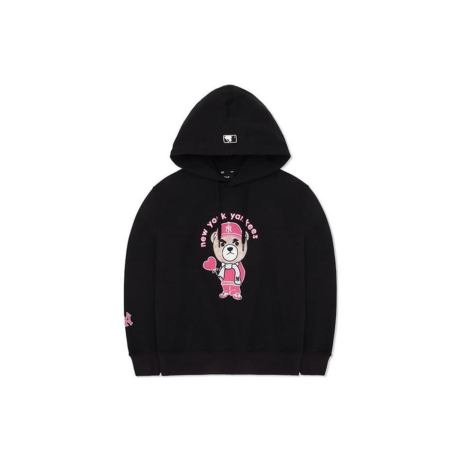 MLB Sweatshirts Unisex Black Hooded Moderate Regular 3AHDE0126-50BKS M