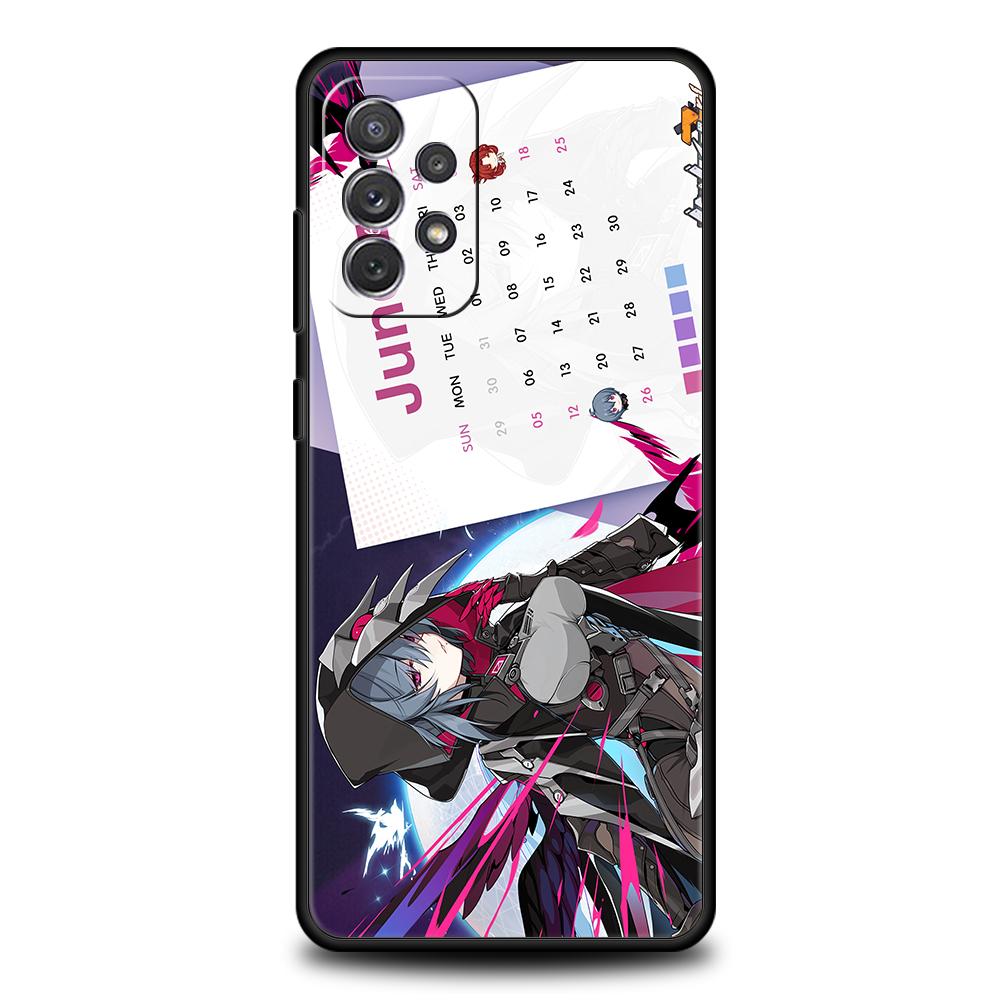Honkai Impact 3rd Anime Game Case For Samsung A24 A12 A14 A32 A50 A70 A20E A20S A10 A10S A22 A30 A40 A34 A54 A42 A52 A04s Cover