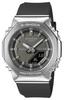 Casio G-Shock Wristwatch Metal Covered Made Environmentally Friendly Materials Model GM-S2110-1A1JF Women Silver Black.