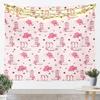 Buntes Lebensbaum-Wandteppich Bunter Baum Ästhetische Wandbehang-Decke Herbst Schmetterling Wandkunst für Wohnzimmer Schlafzimmer