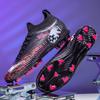New Soccer Shoes Grass Training Anti-slip Lightweight Football Shoes Men Wear-resistant High-top Casual Sports Shoes Men