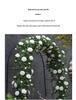 Rose Flower Vine Greenery for Air Conditioner Pipe Decoration and Wall Covering
