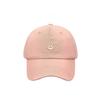 Cotton Baseball Cap With Embroidered Face Smile For Women And Men