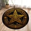 Cartoon Magic Round Carpet Sophisticated Floor Decor Mat for Living Room Bedroom Balcony Stylish Rug El Decorative Carpet