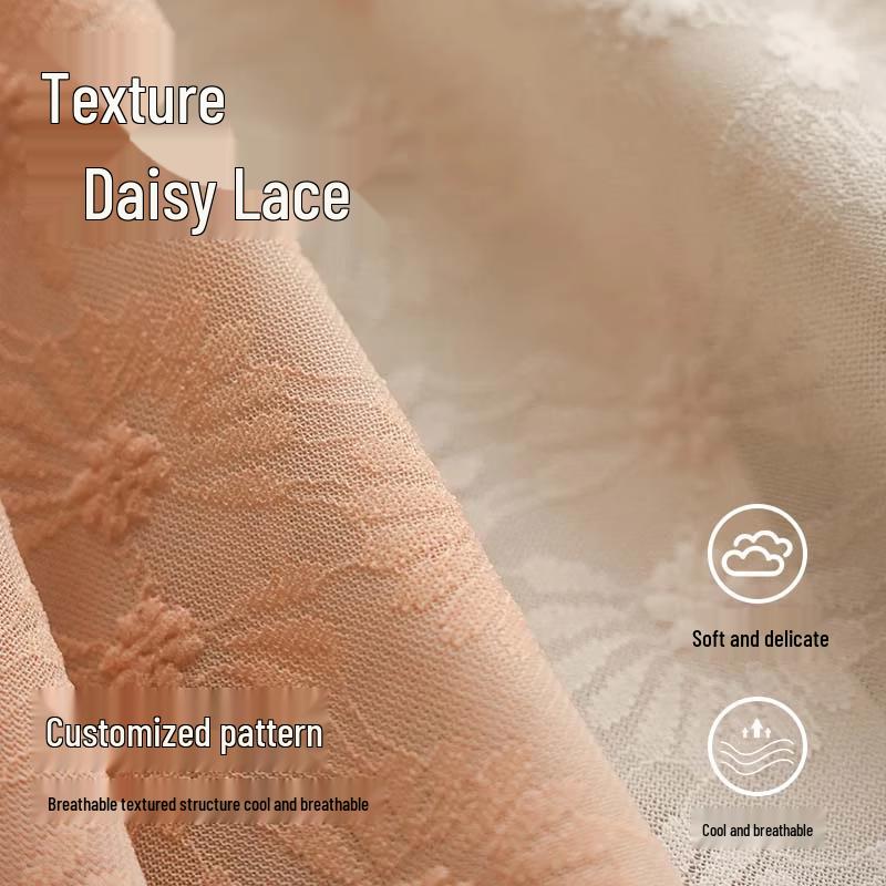 Women's High Waist Breathable Lace Daisy Briefs 3-Pack