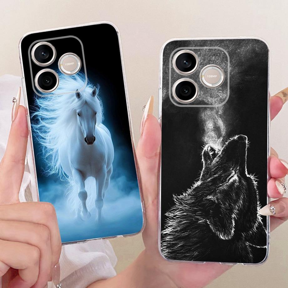 Flower Cartoon Fashion Design Phone Case For Honor 600 Lite Honor 500 Smart Honor600 Funda Soft Silicone Shockproof Back Cover