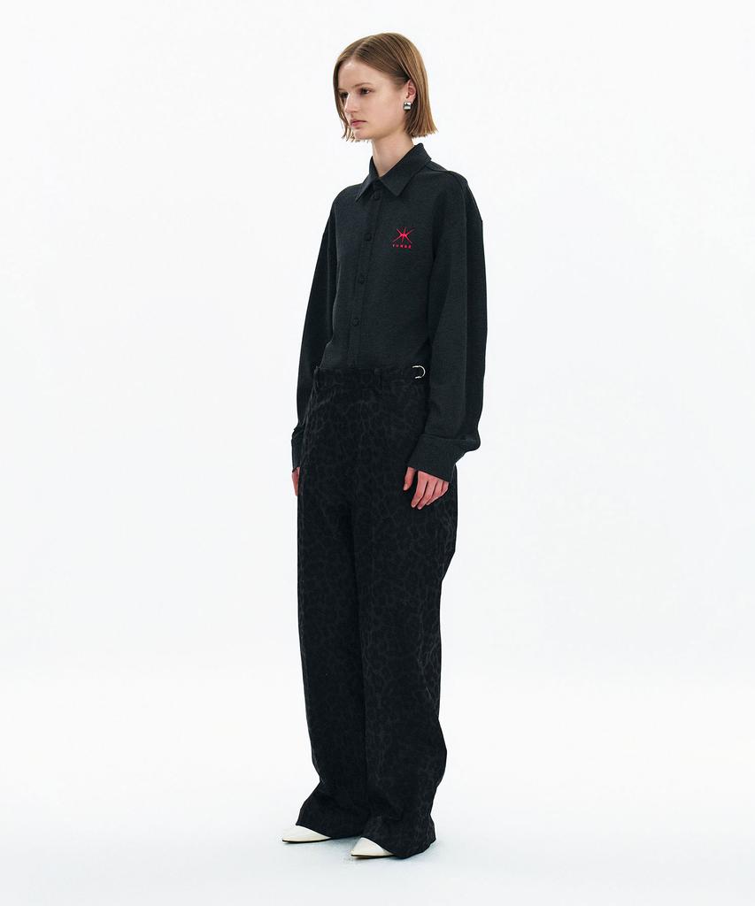 Yunse Wide Leopard Pants (Leopard)