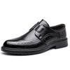Fashion 2025 Spring New Business Formal Casual Leather Shoes for Men Large Size Luxury Shoes Black Slip-on Fashion Dress Shoe Male