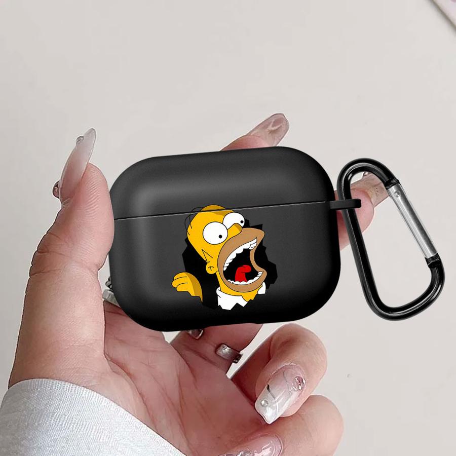 Милый Чехол Simpsons Для Airpods 1 Pro 3 Pro3 4 Pro2 2 Чехлы для Наушников Обложка for Airpods 4