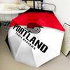 Trail Blazers Logo Umbrella Folding umbrella, automatic umbrella 8-Frame for Travel, camping Use Gift for Halloween Christmas