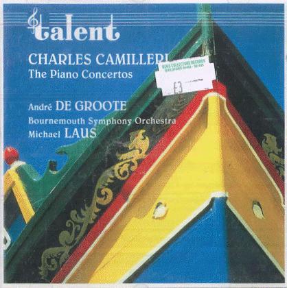 

CD ANDRE DE GROOTE MICHAEL LAUS BOUR Charles Camilleri The Piano Concert DOM291056 TALENT 2000 Belgium Classical Used