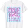 Striped Teacher Field Day Let The Games Begin School Event T-T-Shirt