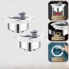 Stainless Steel Sink Drain Strainer Anti-blocking Waste Catcher  Kitchen Bathroom Accessories