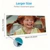 Pippi Longstocking Large Size Mouse Pad Large Gaming Table Cushion Non-slip Laptop Tablet Big Mousepad XXL Mat Mini PC Playmat With Lock Edge