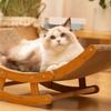 Cats Scratching Rocking Chair Claw Grinding Corrugated Scratcher Wear Resistant Cats Grinding Protecting Claw Lounger