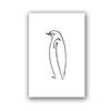 Picasso Minimalist Animal Dog and Peace Dove Canvas Painting Wall Art Pictures Posters and Prints for Living Bedroom Home Decor