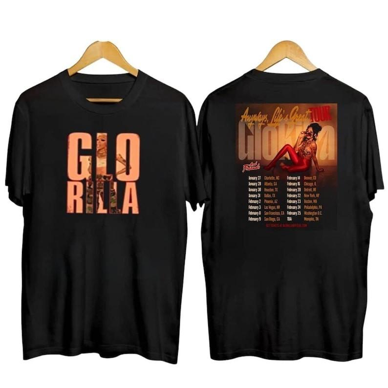 Glorilla Anyways Life’s Great Tour 2023 Shirt Glorilla Retro Vintage Shirt Glo XXXL