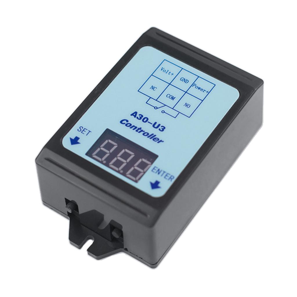 6-80V Voltage Monitoring Relay Time Delay Relay Charging Discharge Controller Module Undervoltage Overvoltage   Relay with 4 Operating Mod