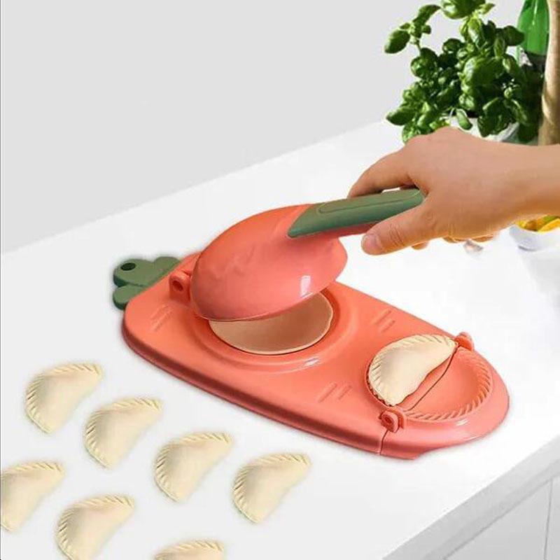 Molde Manual para Hacer Empanadillas, Herramienta de Cocina para Hacer Empanadillas, Artefacto Manual para Hornear Pastelería para Presionar Masa de Empanadilla, Molde Envoltorio, Prensa para Masa