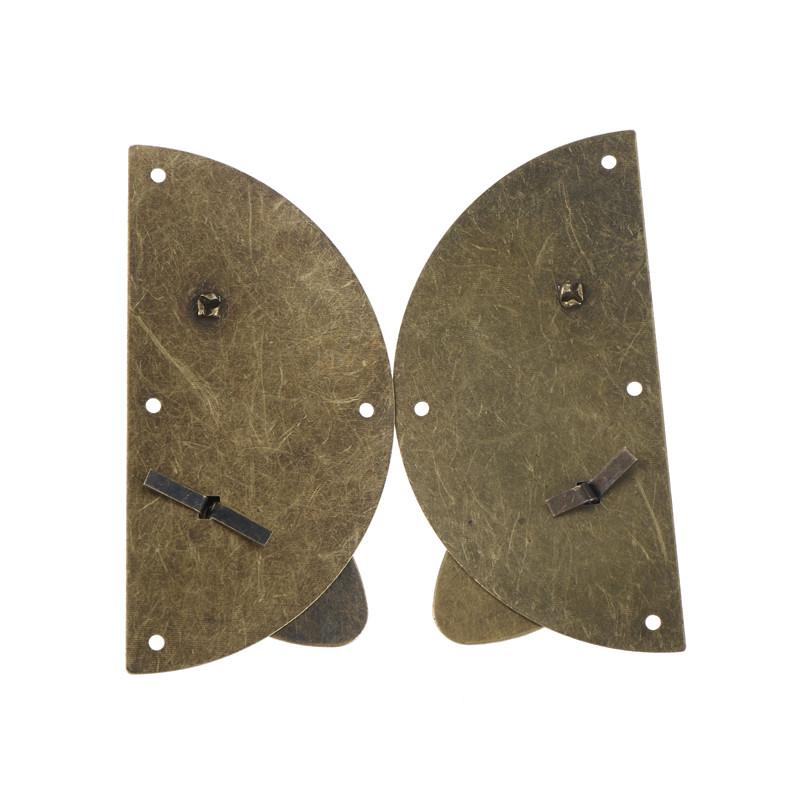 Chinesischen Stil Möbel Hardware Eisen Tür Klopfen Klopfer Ziehen Vintage Schloss