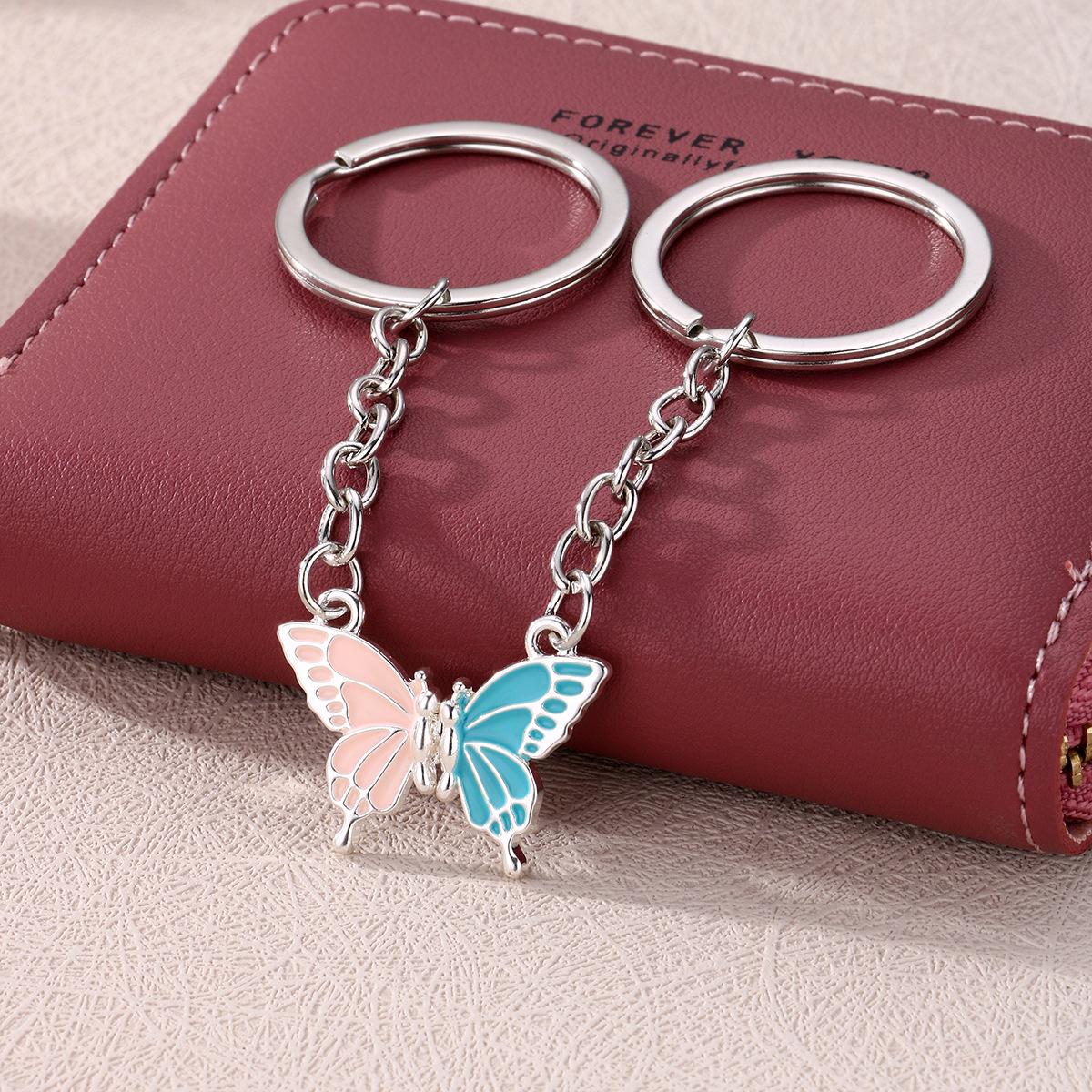 

Мультяшный Милый Мальчик и Кролик Металлический Брелок Шарм Набор