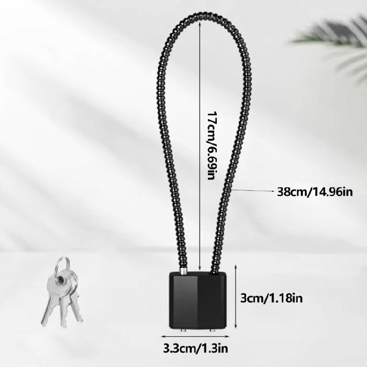High Strength Cycling Lock Steel Cable Bike Lock with Key Flexible Antitheft Padlock For Cabinets, Helmets