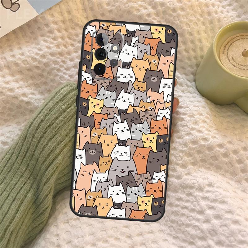 

Милий Каваї Кіт Чохол Для Samsung Galaxy A35 A15 A55 A53 A33 A13 A36 A56 A26 A16 A22 A32 A52 A54 A34 A05 A06 Samsung A14