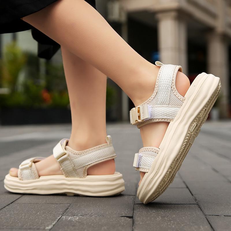 New Summer Classmates Boys Girls Middle Aged Older Children Handsome Sandals Sports Soft-soled Beach Shoes