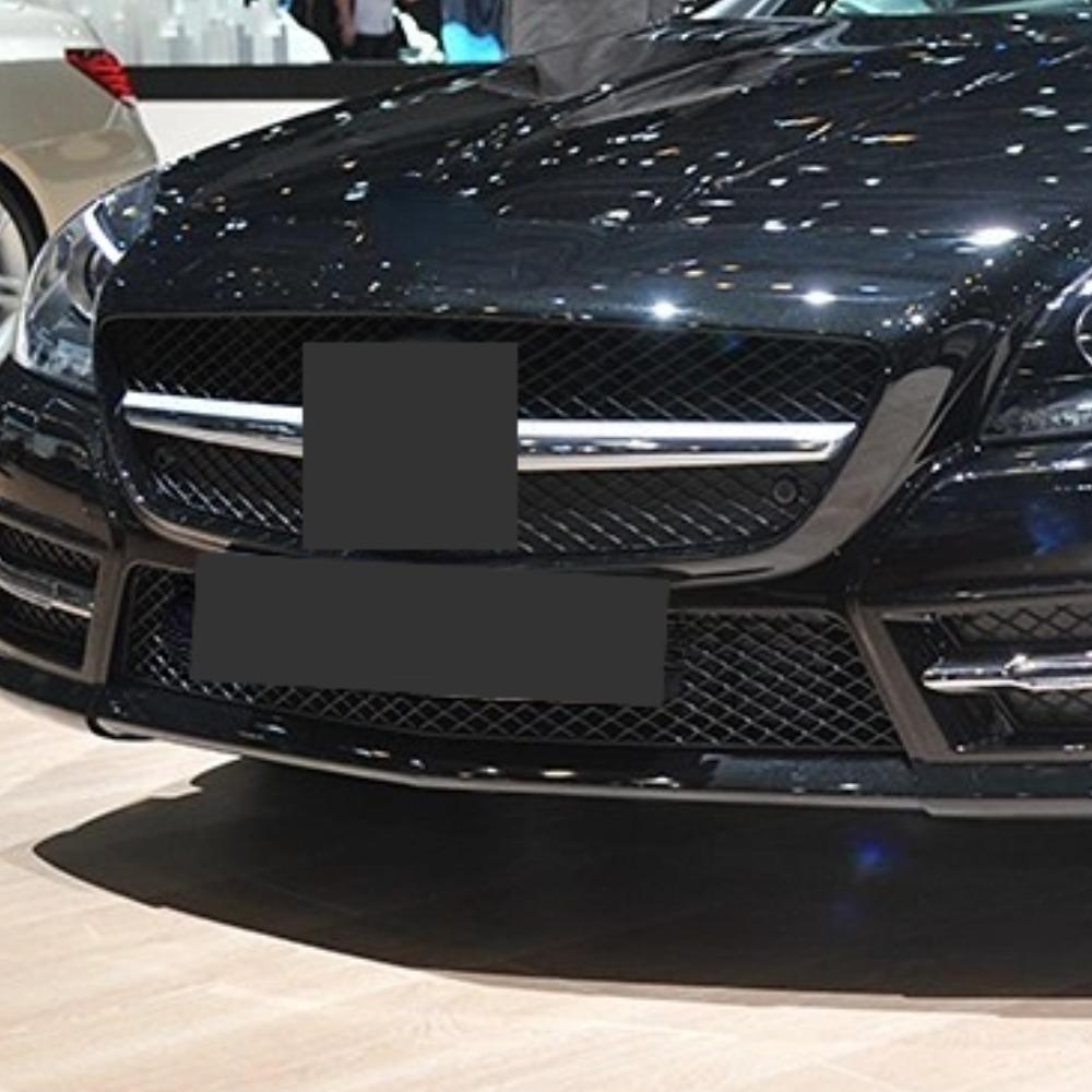 For Mercedes R172 SLK 2011-2015 Front Bumper Grille Mesh Diamond GT Style ABS Plastic Car Styling Tuning Accessories