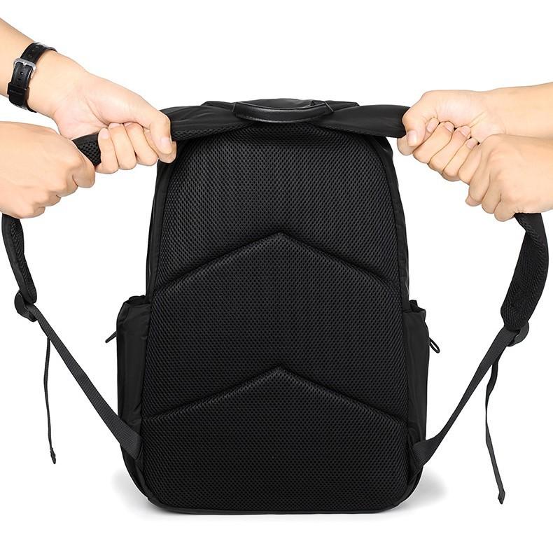 Casual Business Men's Backpack Large Capacity Travel Computer Bag Male College Student Schoolbag