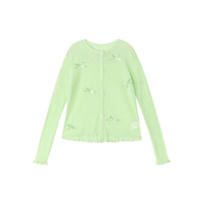 Desa Girls Sweet Bowknot Summer Cardigan 150