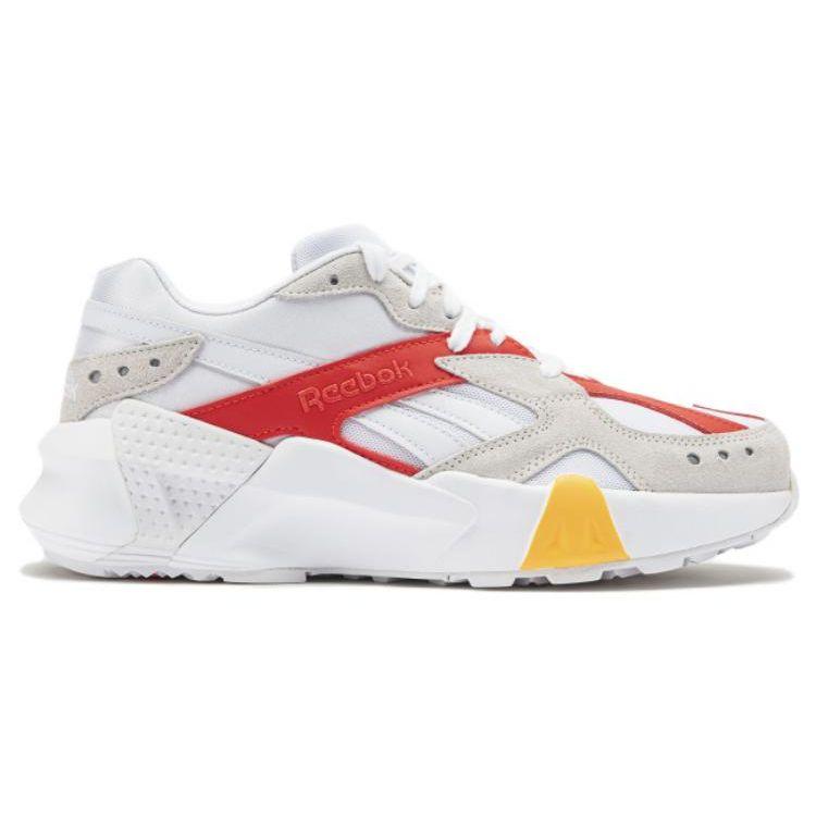 Reebok Aztrek Double 93 Low Top Sports Casual Shoes Unisex Sneakers White Red EF2928